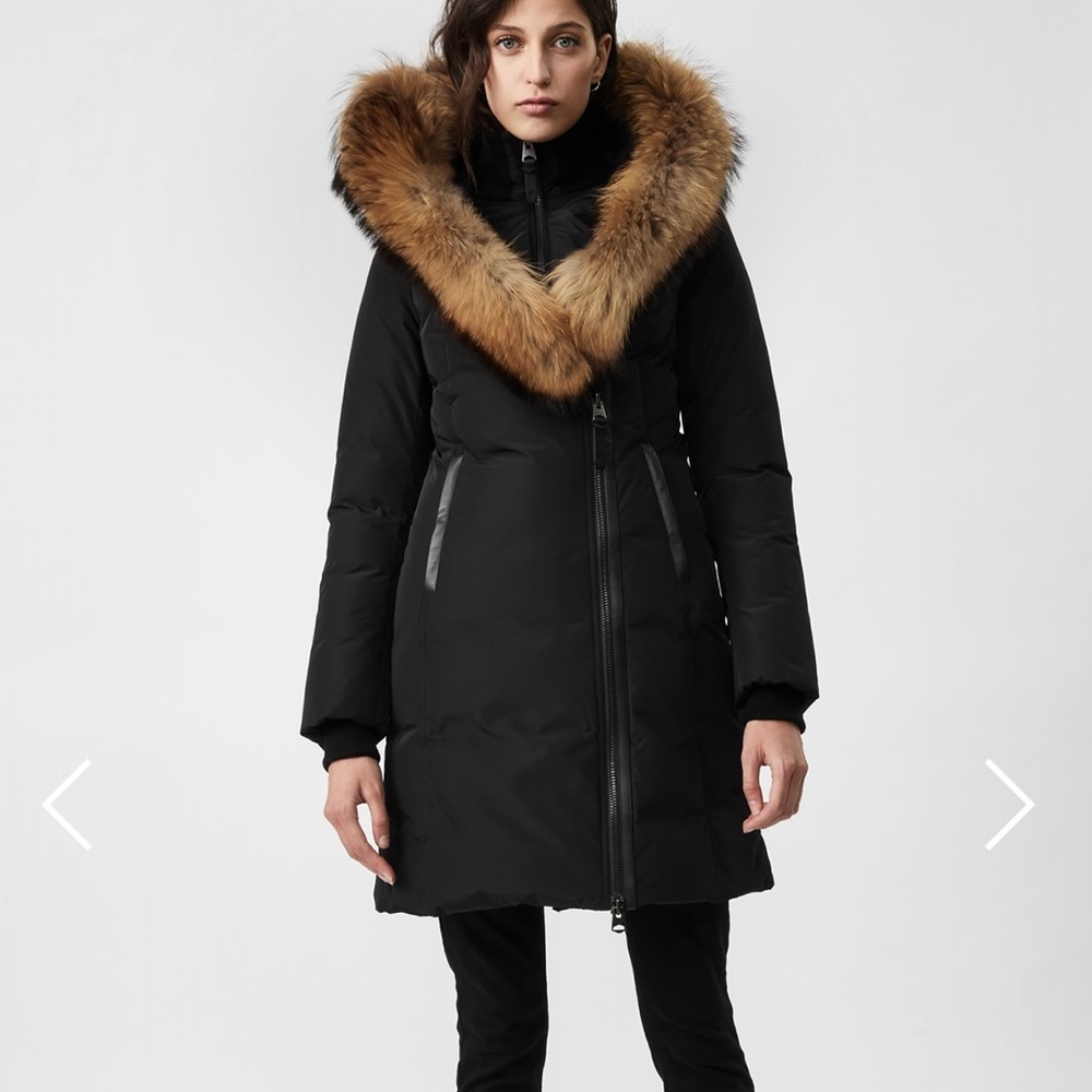 Mackage Kay Parka - XS Grey with Fur Trim